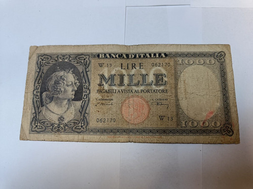 000 lire 1947 serie - lire, (testina)1947
