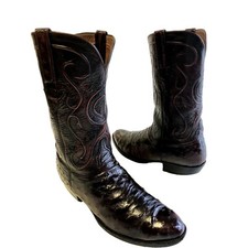 Stivali vintage Lucchese Black