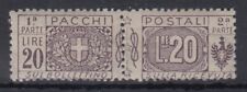 ITALIA 1914 - Sassone Pacchi Postali n.19 Zecca OG MNH** - 480$ Firmato RAYBAUDI