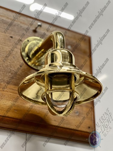 lampade esterno ottone