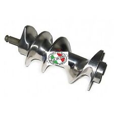 COCLEA INOX PER TRITACARNE  MINERVA MOD. 32 COMPLETA DI PERNO