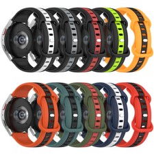 Cinturino in silicone per Samsung Galaxy Watch Active 2 3 4 5 6 7 FE 40/44mm cinturino da polso