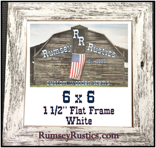 Cornice portafoto 6x6 rustica - 6x6",