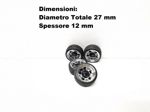 Kit ruote tuning - ruote, 1/18