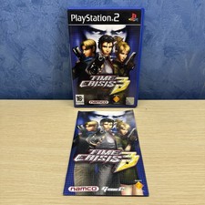 Time Crisis 3 Ps2 Playstation 2 PAL ITA Italiano Completo Con Manuale