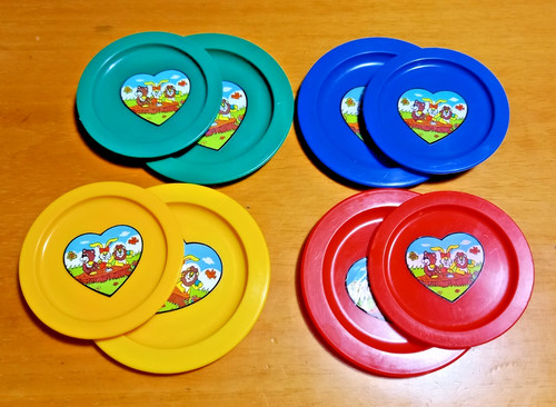Piattini giocattolo set 8 - piattini,