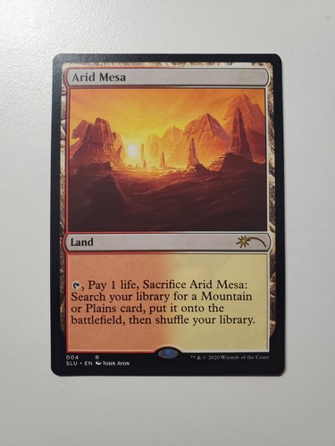 Mtg magic arid - mesa, secret