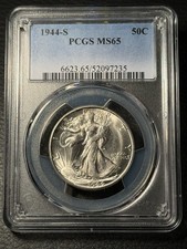 1944 S Walking Liberty mezzo