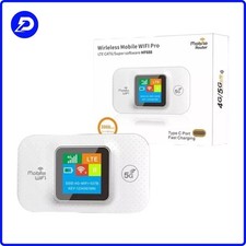 MODEM ROUTER WIFI PORTATILE GSM SIM 4G/5G MF688 300MBPS MOBILE CON DISPLAY LED