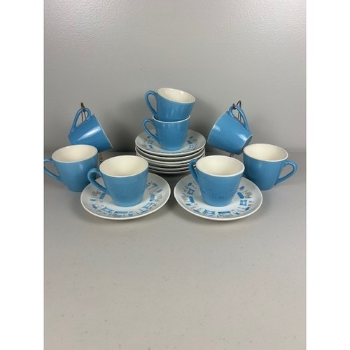 Set due piattini tazza - , caffè