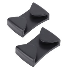 Nero 2 pezzi clip per occhiali