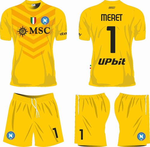 Completo portiere napoli - portiere,