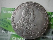 ITALIA Firenze Cosimo III (1670-1723) splendida Piastra 1678 Battesimo di Cristo