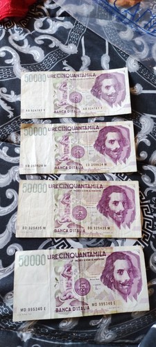 Banconota 50000 lire - 50000,