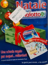 SUPERENALOTTO NATALE 2001 VINTAGE PUBBLICITÀ ADVERTISING WERBUNG ITALIA CLIPPING