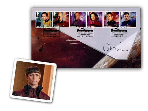 Autografo james frain sarek - autografo,