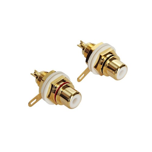 Coppia rca pannello - pannello, isolati