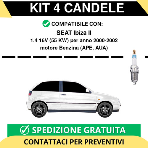 Kit candele per seat - candele, ibiza