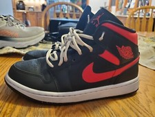 Size 8.5 - Nike Air Jordan 1 Mid Siren Red/Black 