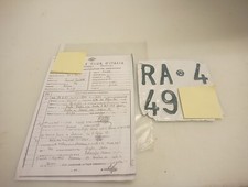 solo x uso colezzionismo targa