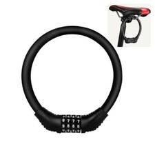 Catena Luchetto Antifurto Bici Password combinazione cavo in acciaio 12x400mm