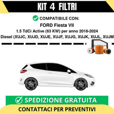 Kit 4 Filtri Tagliando per