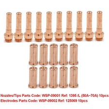 20pz Elettrodi + ugelli/punte