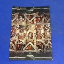 CAPPELLA SISTINA UNA PARTE DELLA VELTA VATICANO CARTOLINA A COLORI