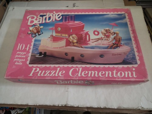 Puzzle yacht barbie 104 - puzzle,