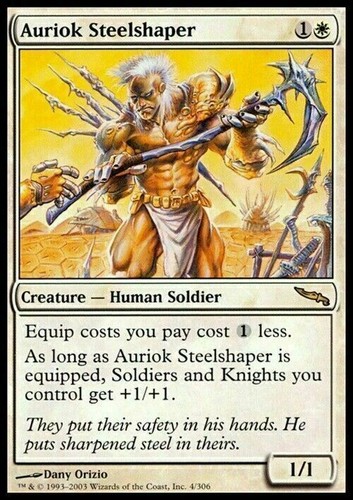 Auriok steelshaper mirrodin - steelshaper,