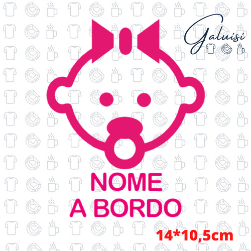 Adesivo bimba bebe - bimba, bebe'