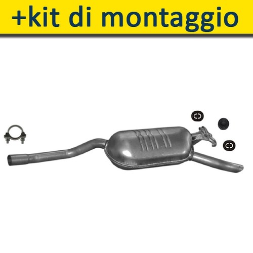 Silenziatore marmitta - silenziatore,