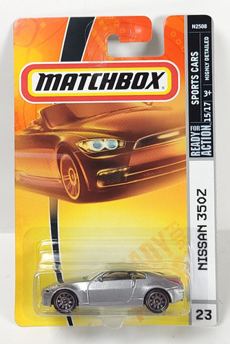 Matchbox nissan 350z nismo - matchbox,