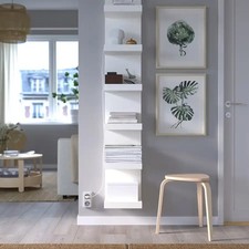 Scaffale bianco design - scaffale,