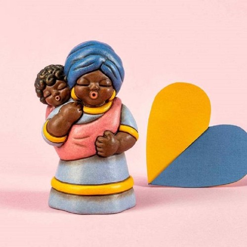 Figura nigeriana popoli del - nigeriana,