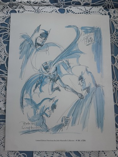 Bob kane batman scrapbook - kane, batman’s