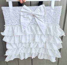 Copriforno Shabby Bianco Pizzo