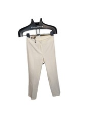 PINKO pantalone abito avorio