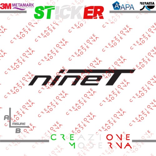 Adesivo sticker logo - sticker, nine