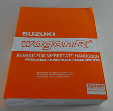 Manuale officina supplemento Suzuki Wagon R+ Rb310 / RB413 / RB413D stato 08/2003