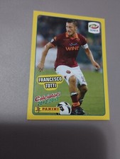 FRANCESCO TOTTI (ROMA) - FIGURINA EDIZIONE PANINI 2012/13 - CON VELINA - OTTIMA