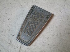 SCRITTA ANTERIORE SIMCA - 8,5 X 4,7 CM - DA RESTAURO - ORIGINALE 