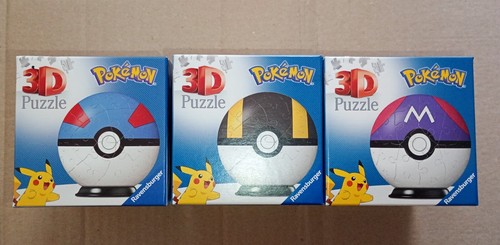 Puzzle sfere pokemon 3 - 3d,