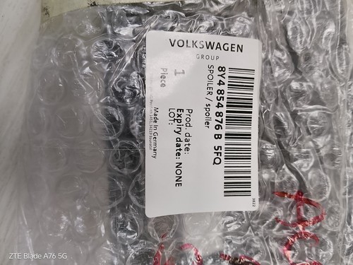 Audi spoiler 8y4854876b5fq - audi, a3