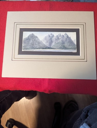Mid century watercolor - watercolor, –