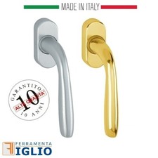 Maniglia Cremonese a Ribalta DK per Porta Finestra in Metallo Amalfi Cromo Oro