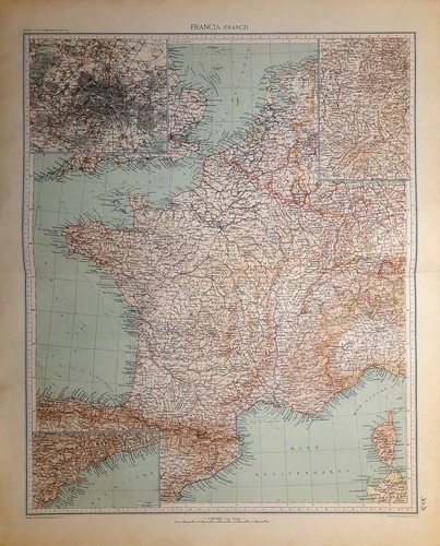 Carta geografica antica