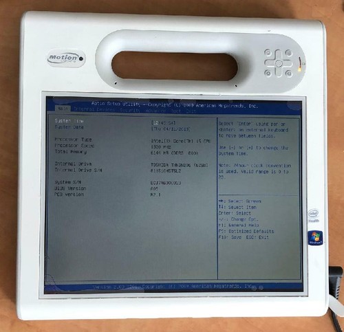 Motion computing tablet - motion, mc-c5