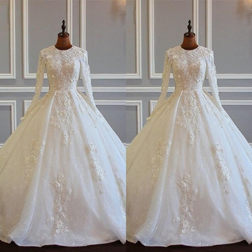 Abiti sposa eleganti scollo - abiti, da