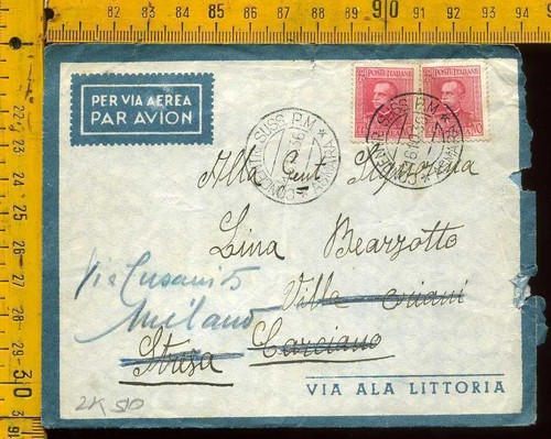 Regno colonie aerea busta